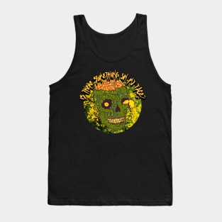 Is There Something On My Face? Graphic Tank Top